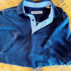 Tommy Bahama Black Polo Shirt